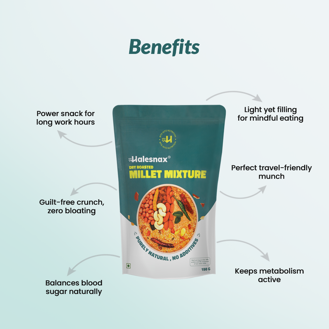 Dry Roasted Millet Mixture