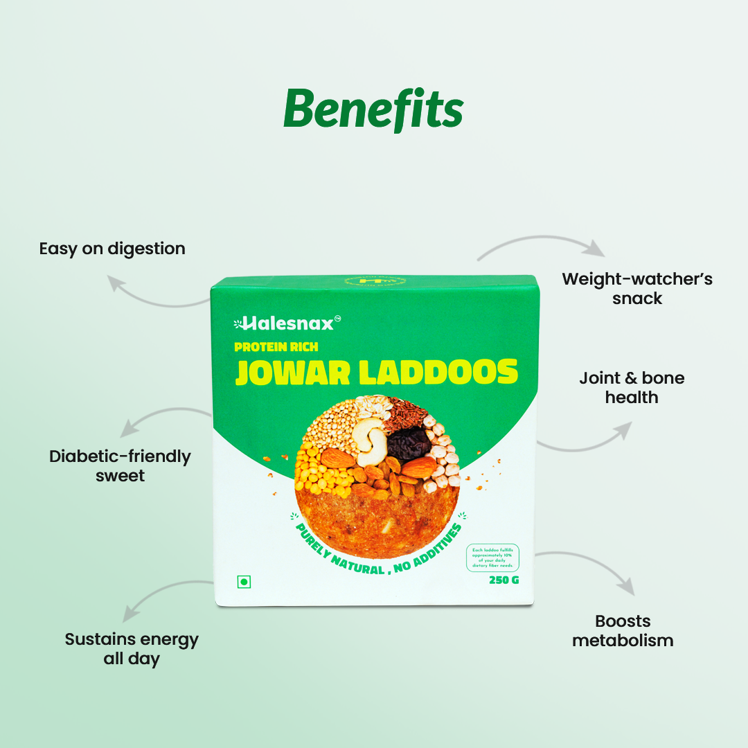 Jowar Laddoo – Protein Rich | Natural | 100% Homemade | No Added Sugar | Diabetes Friendly