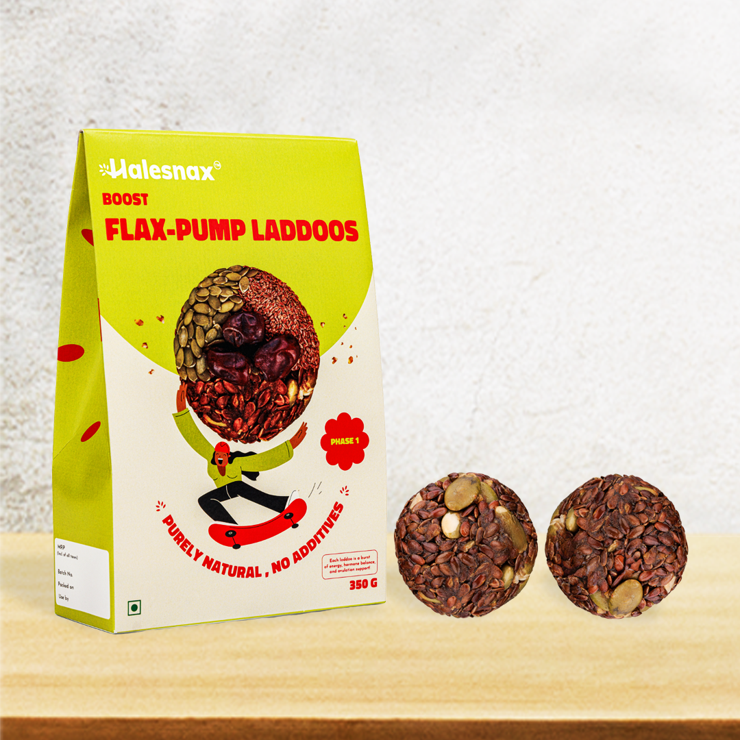 Flax Pump Laddoos – Hormonal Balance Laddoos | For PCOS/ PCOD | Diabetes Friendly