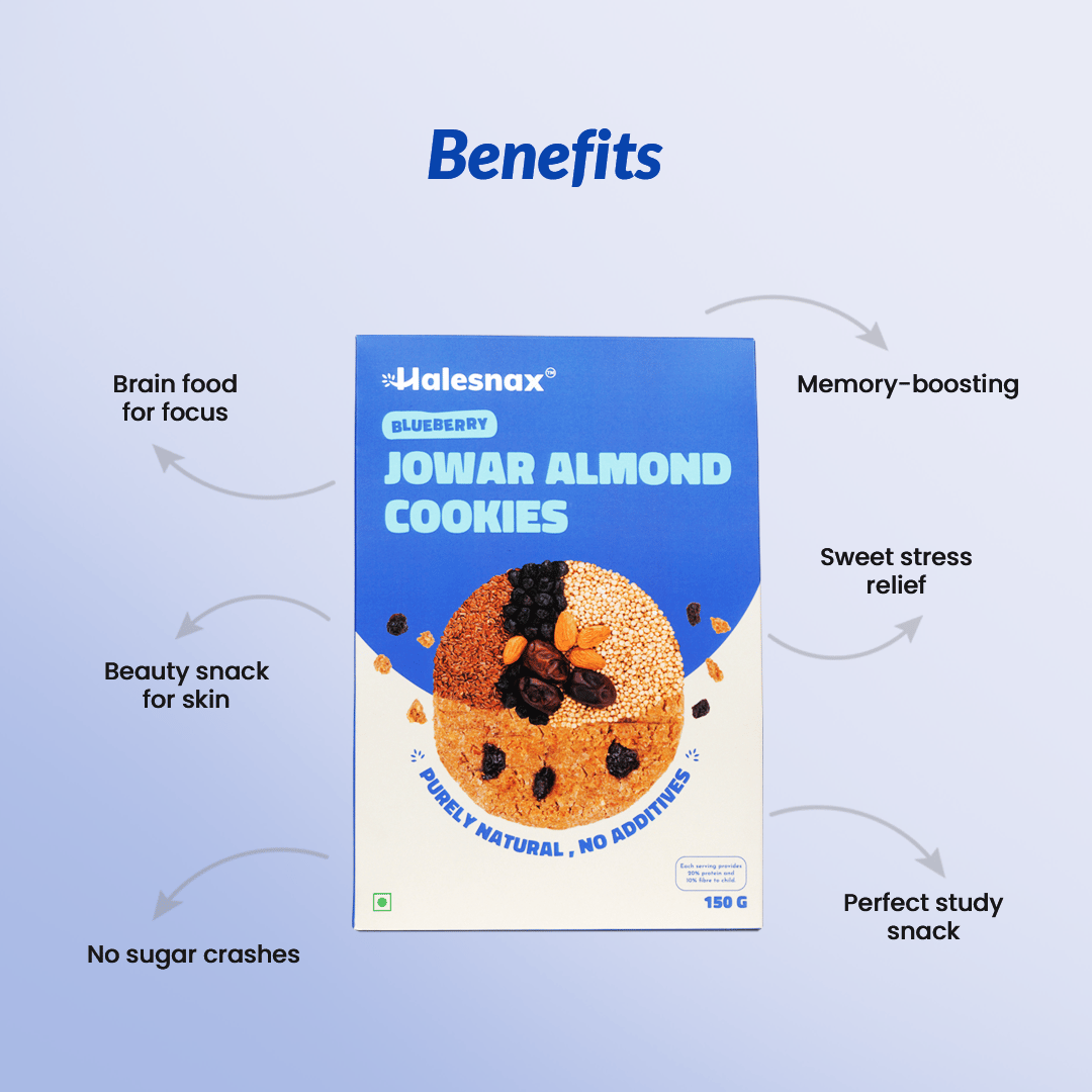 Jowar Blueberry Cookies