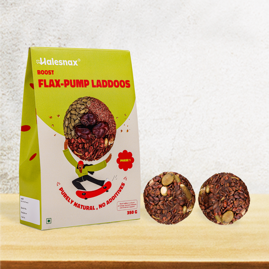 Flax-Pump Laddoos