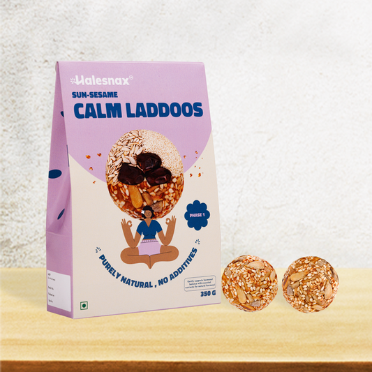 Sun-Sesame Calm Laddoos